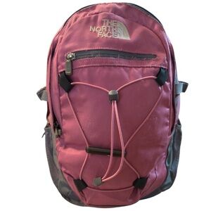 ❤️‍🔥The North Face Isabella Pink and Gray  Backpack